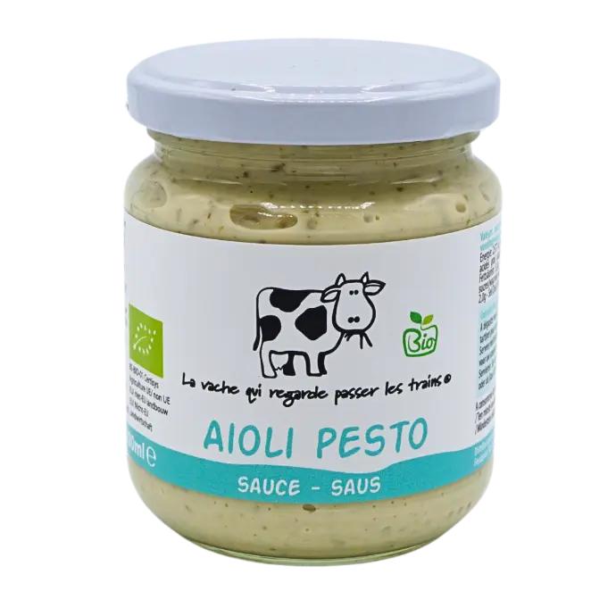 LV Sauce Aioli Pesto 200ml bio
