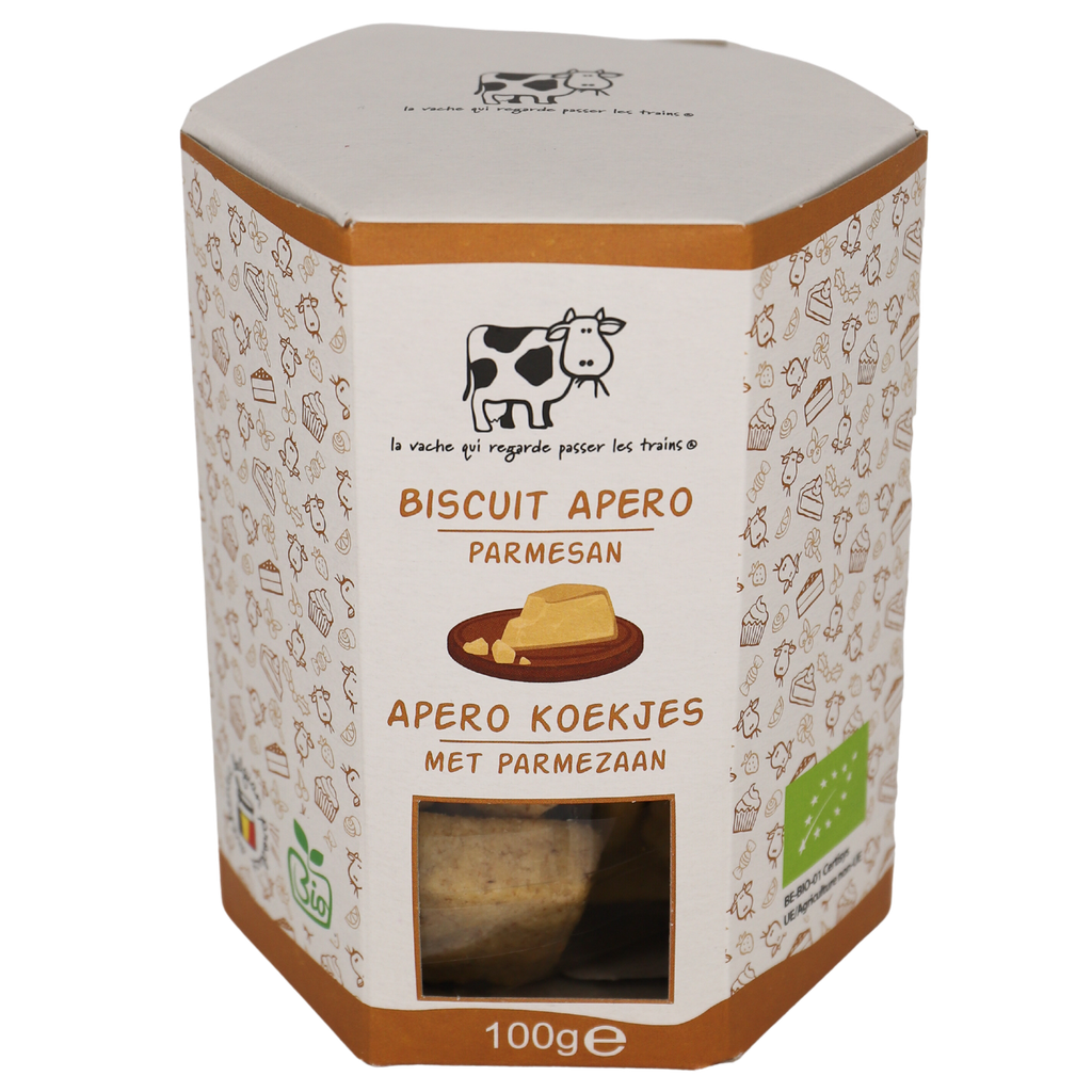 LV Biscuits apéro Fromage Parmesan 100g bio 