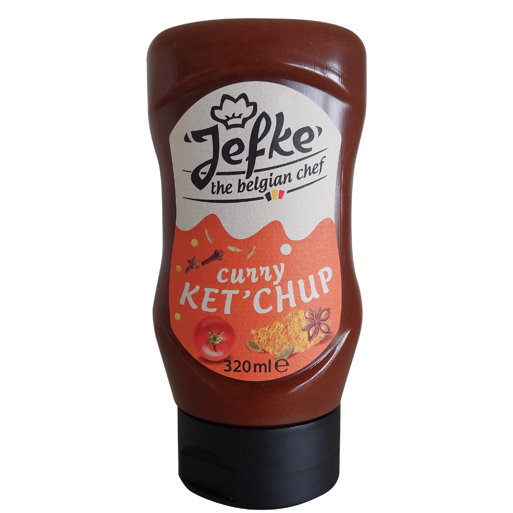 JF CURRY KETCHUP SQUEEZE 300ML