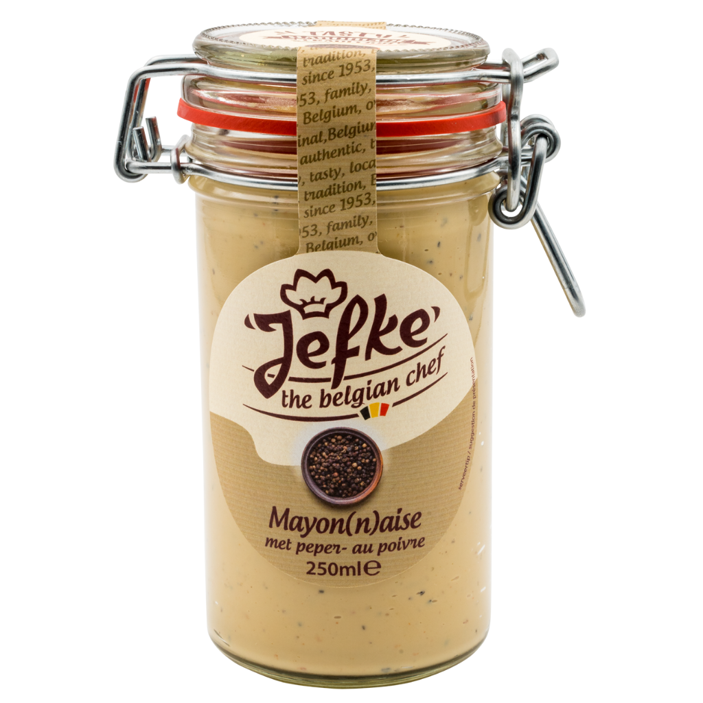 JF MAYONNAISE POIVRE 250ML WECK