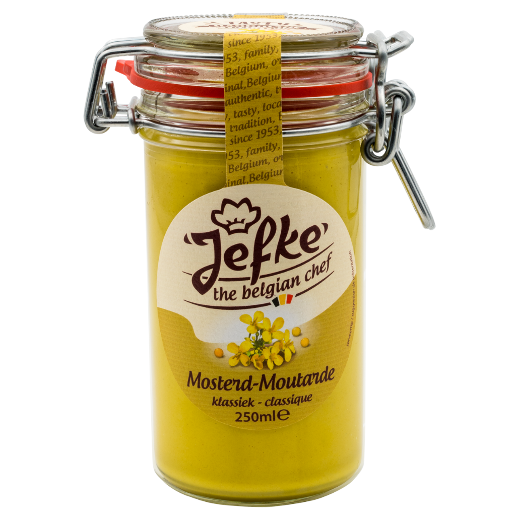 JF MOUTARDE DOUCE 250ML WECK