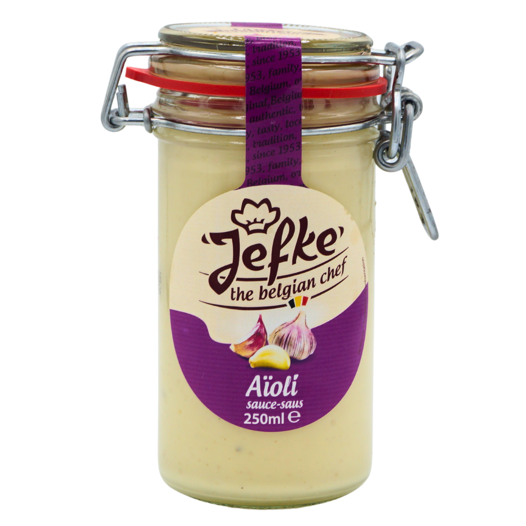 JF SAUCE AIOLI 250ML WECK
