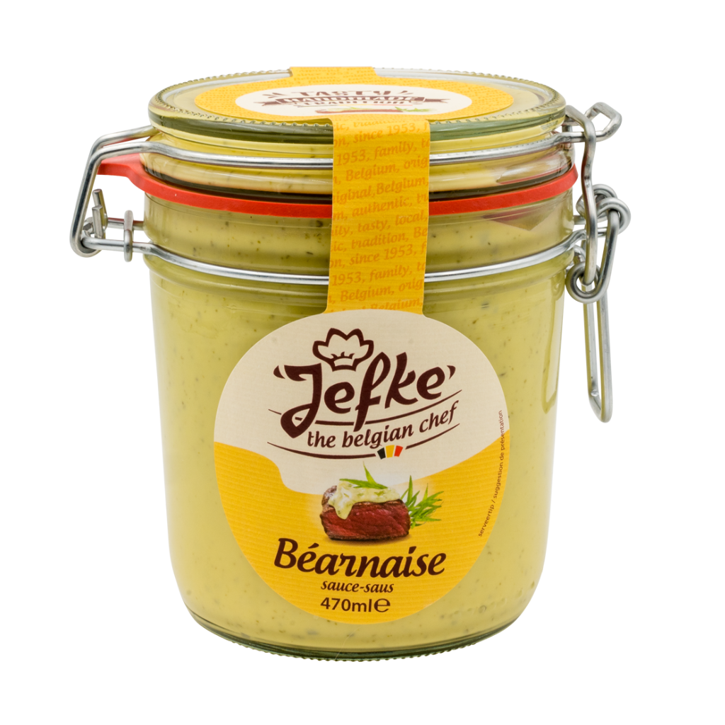 JF SAUCE BEARNAISE 470ML WECK