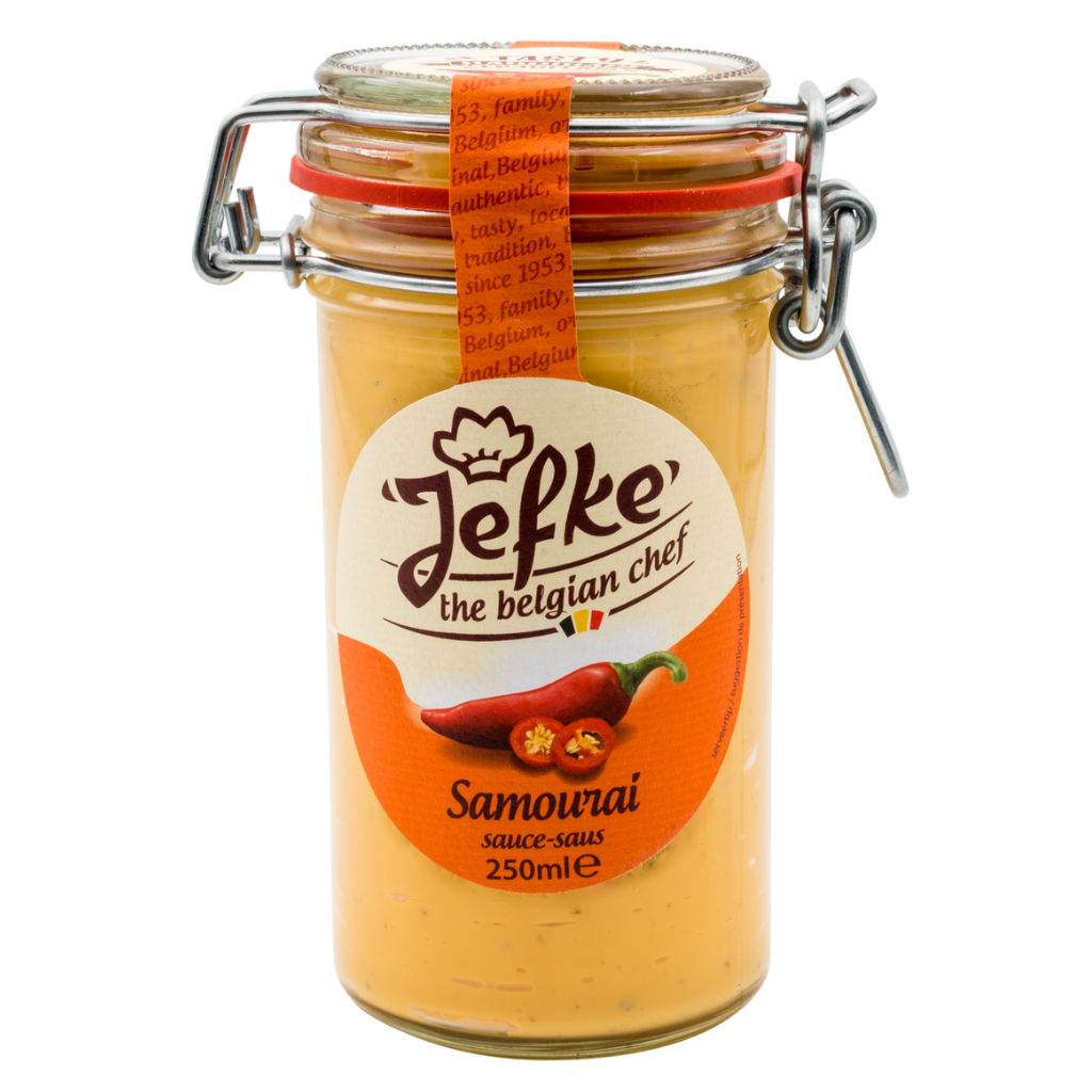 JF SAUCE SAMOURAI 250ML WECK