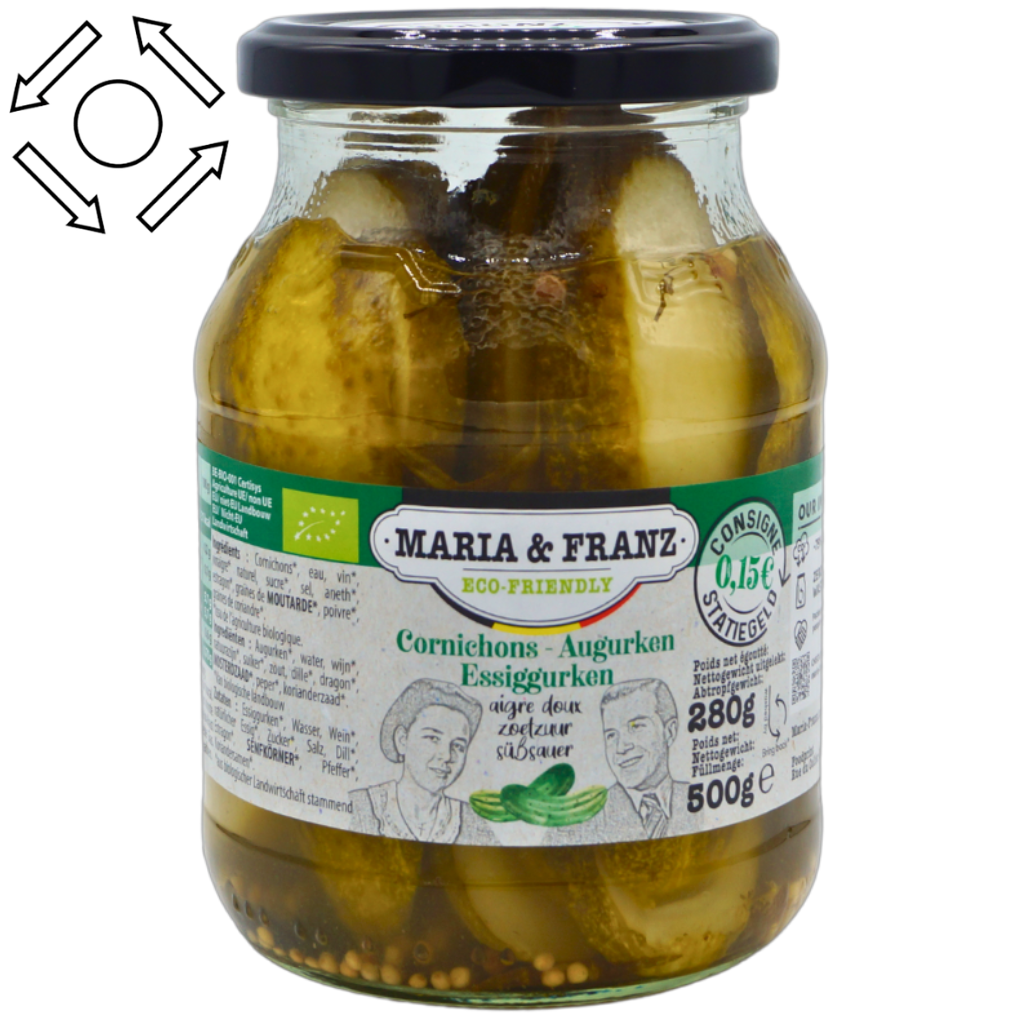 MF Cornichons aigre doux (belge) 500g