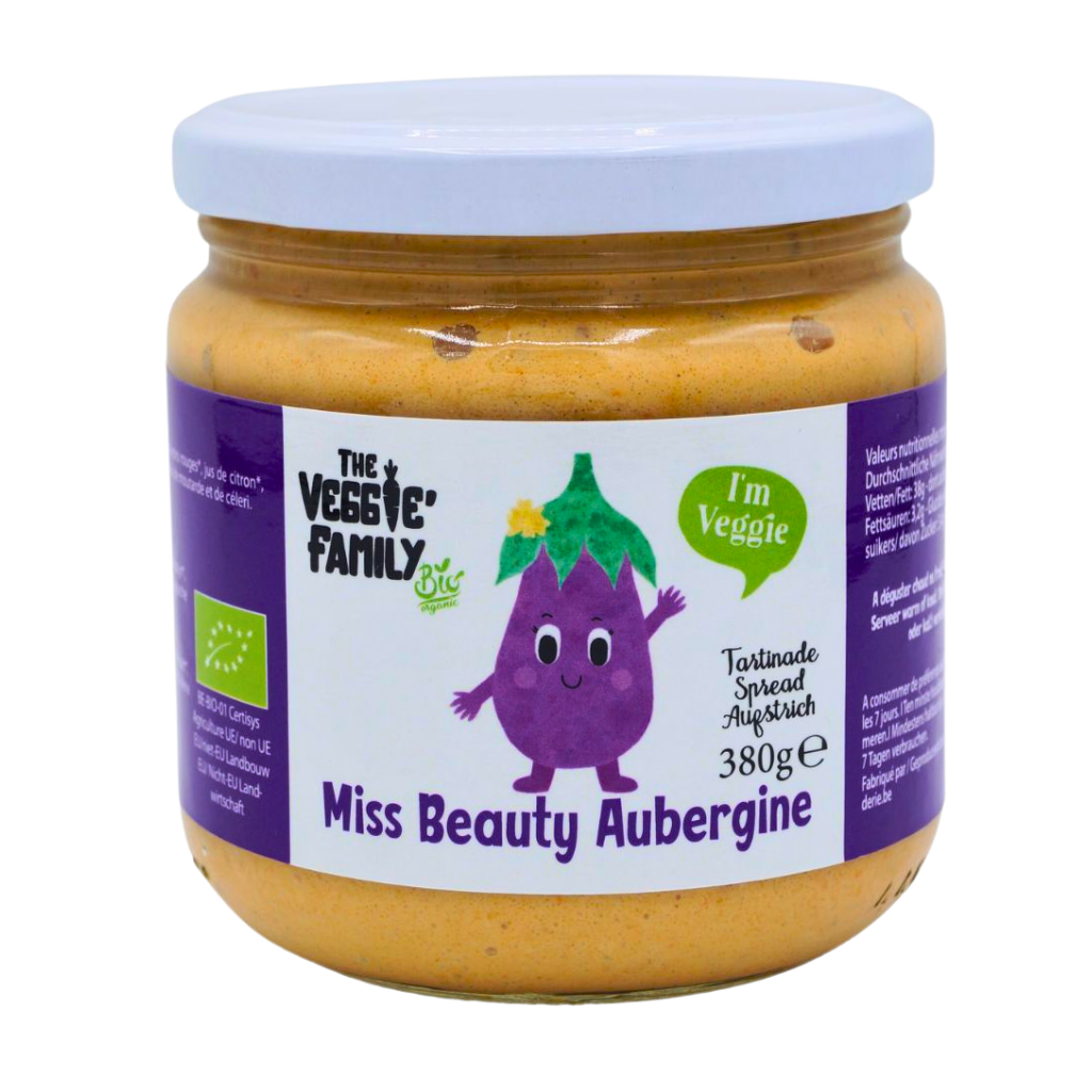 TVF TARTINADE BIO AUBERGINE 380G