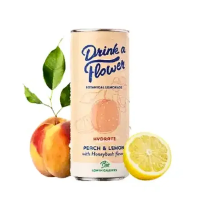 DAF Pêche et citron avec fleur de Honeybush 25cl