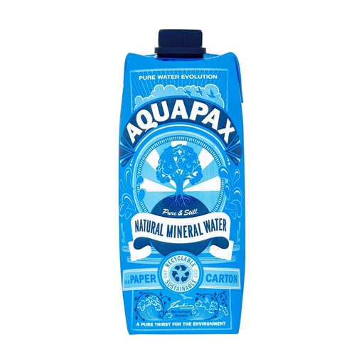 AQUAPAX - natürliches Quellwasser 500ml