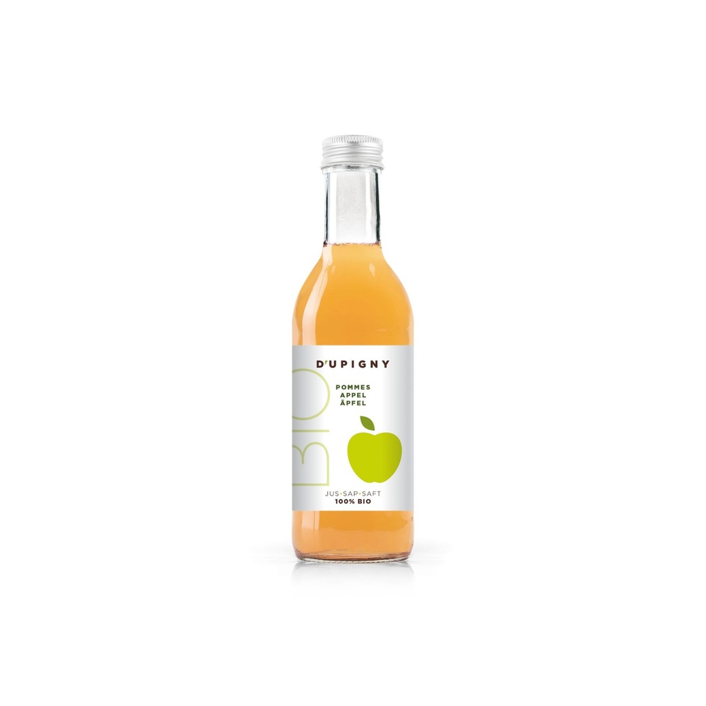 Jus de pomme bio d'UPIGNY 250ml