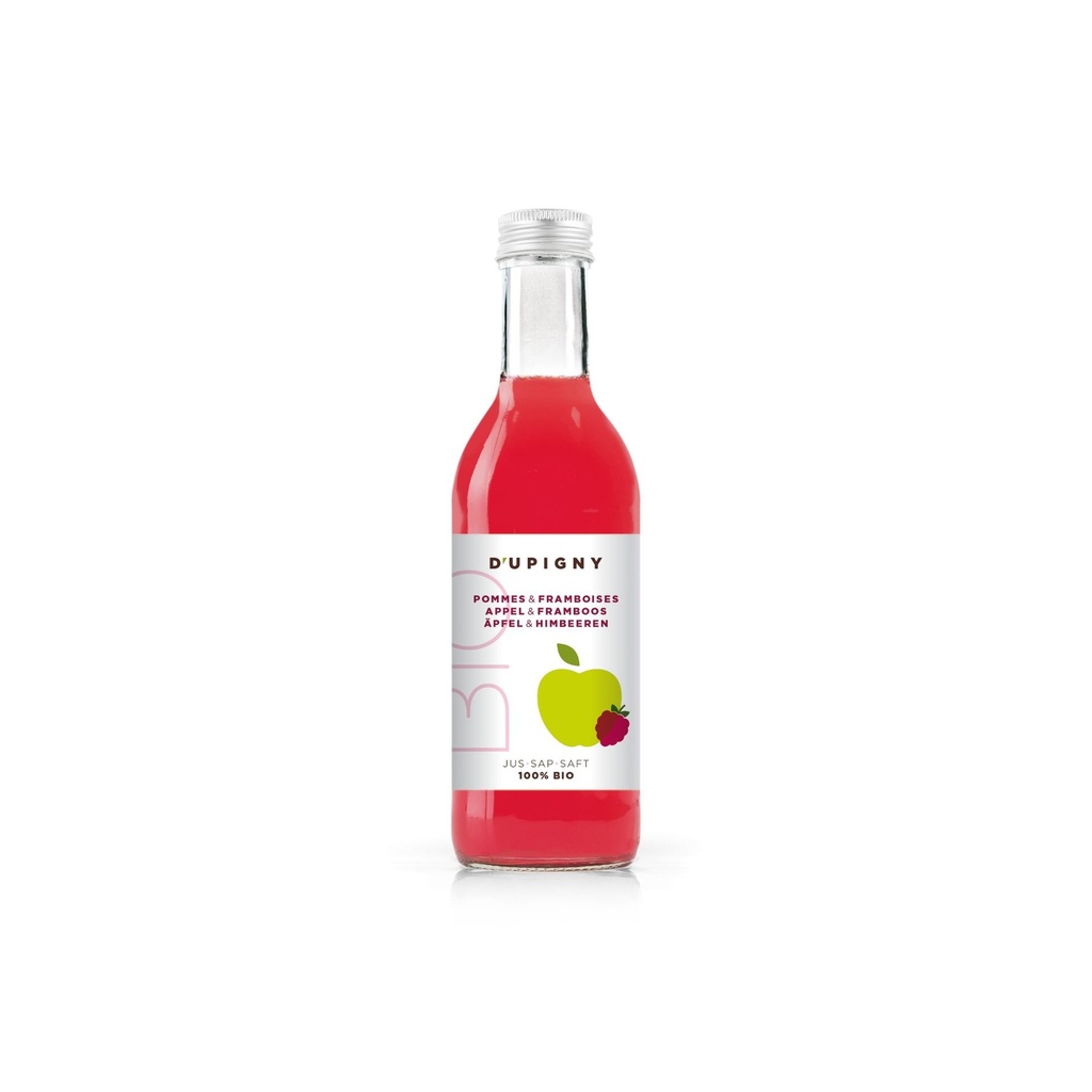 Jus de pomme-framboise bio d'UPIGNY 250ml