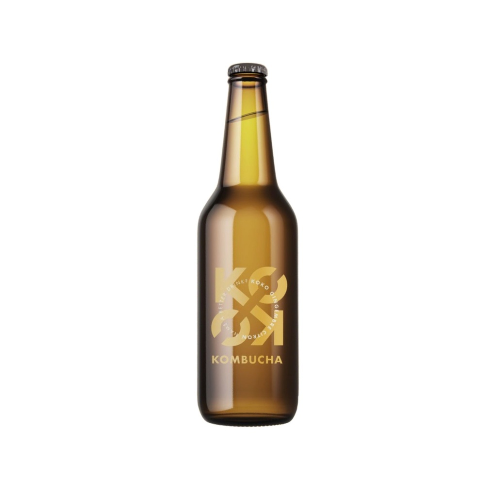 KOKO Kombucha Citroen Gember 330ml