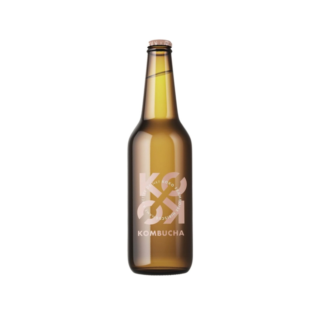 KOKO Kombucha framboise hibiscus 330ml
