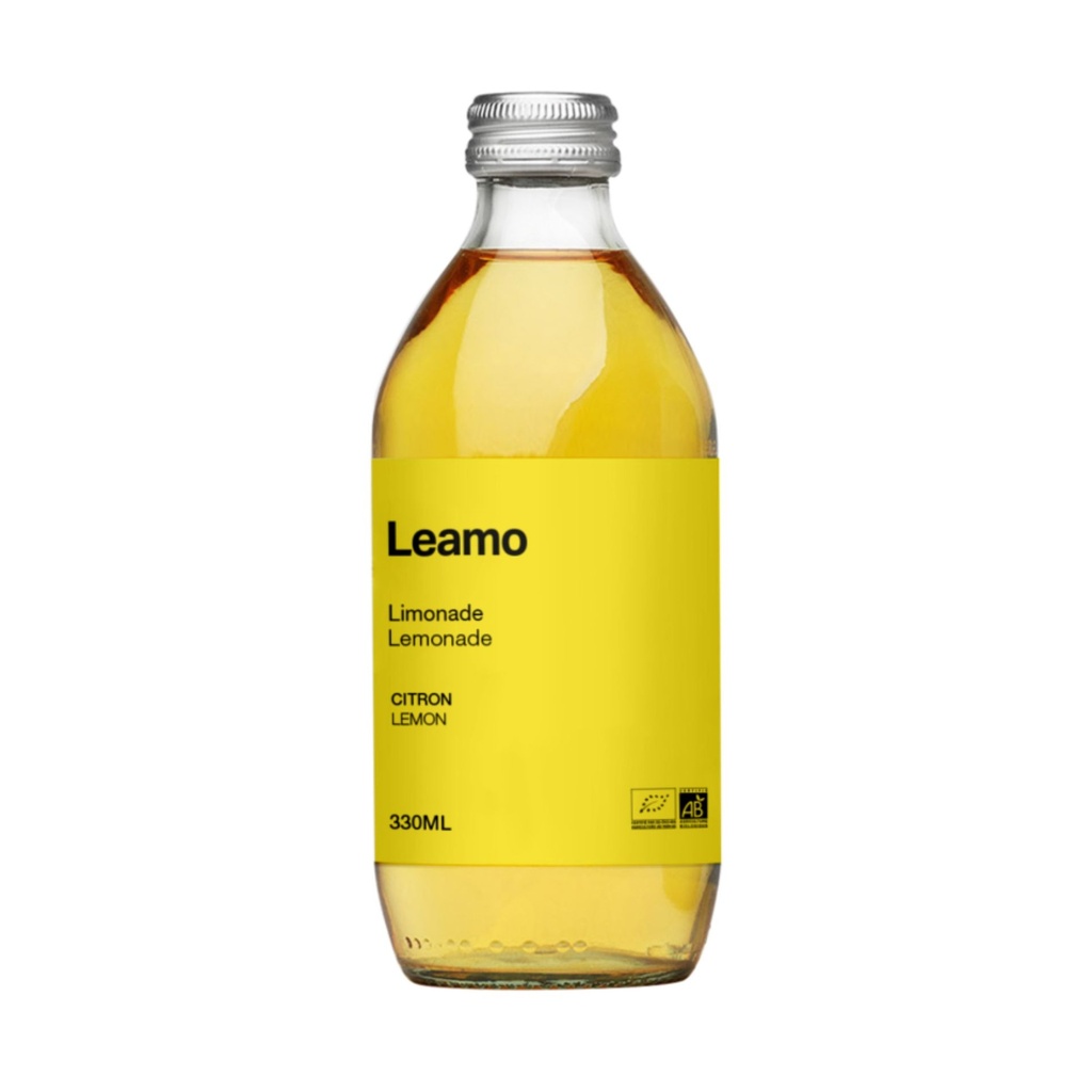LEAMO biologische citroenlimonade 330 ml
