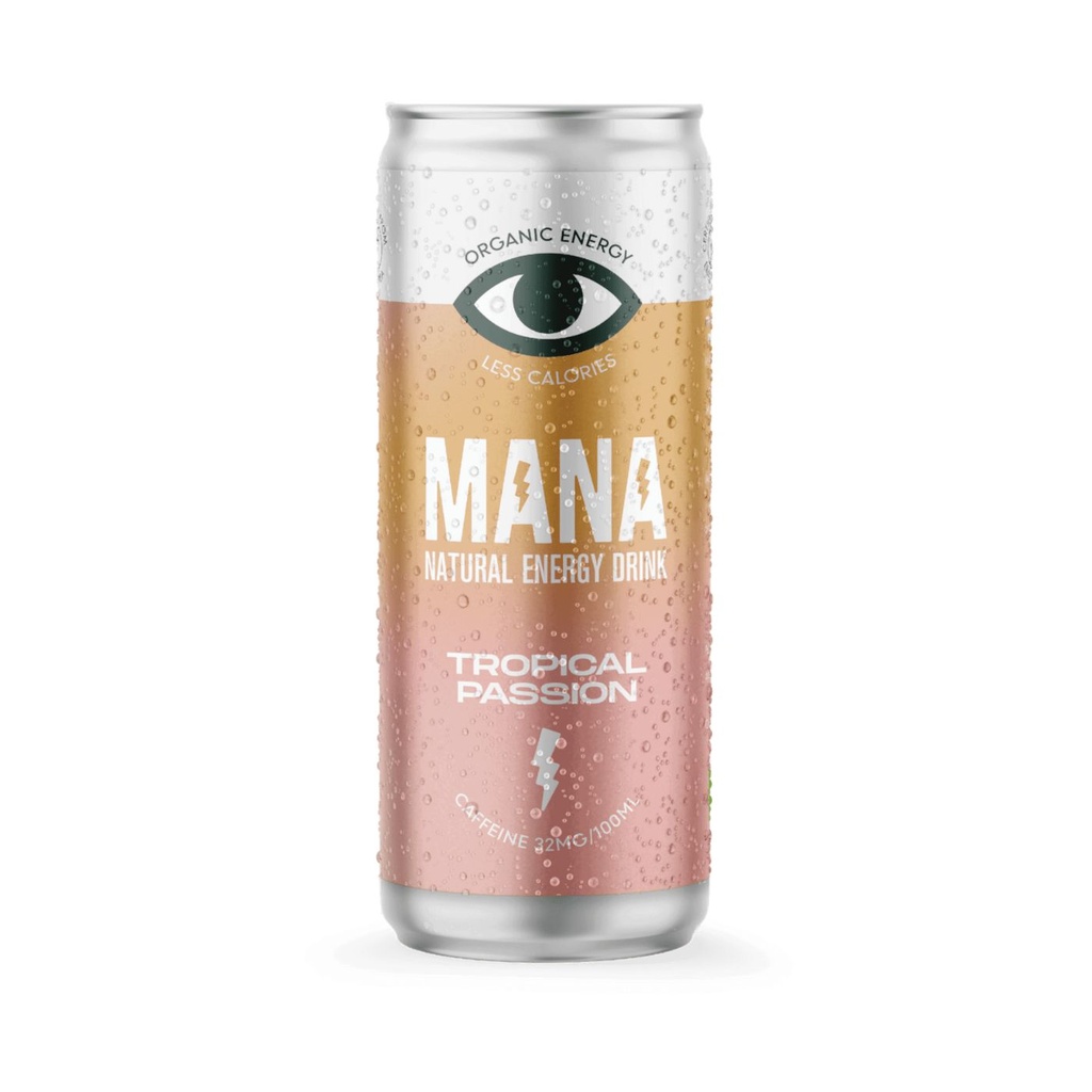 MANA natural energy drink - tropical passion 250ml
