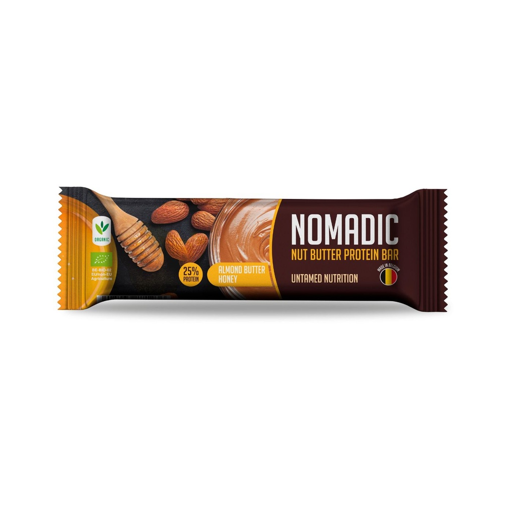 NOMADIC barre protéinée au beurre de noix & miel 35g