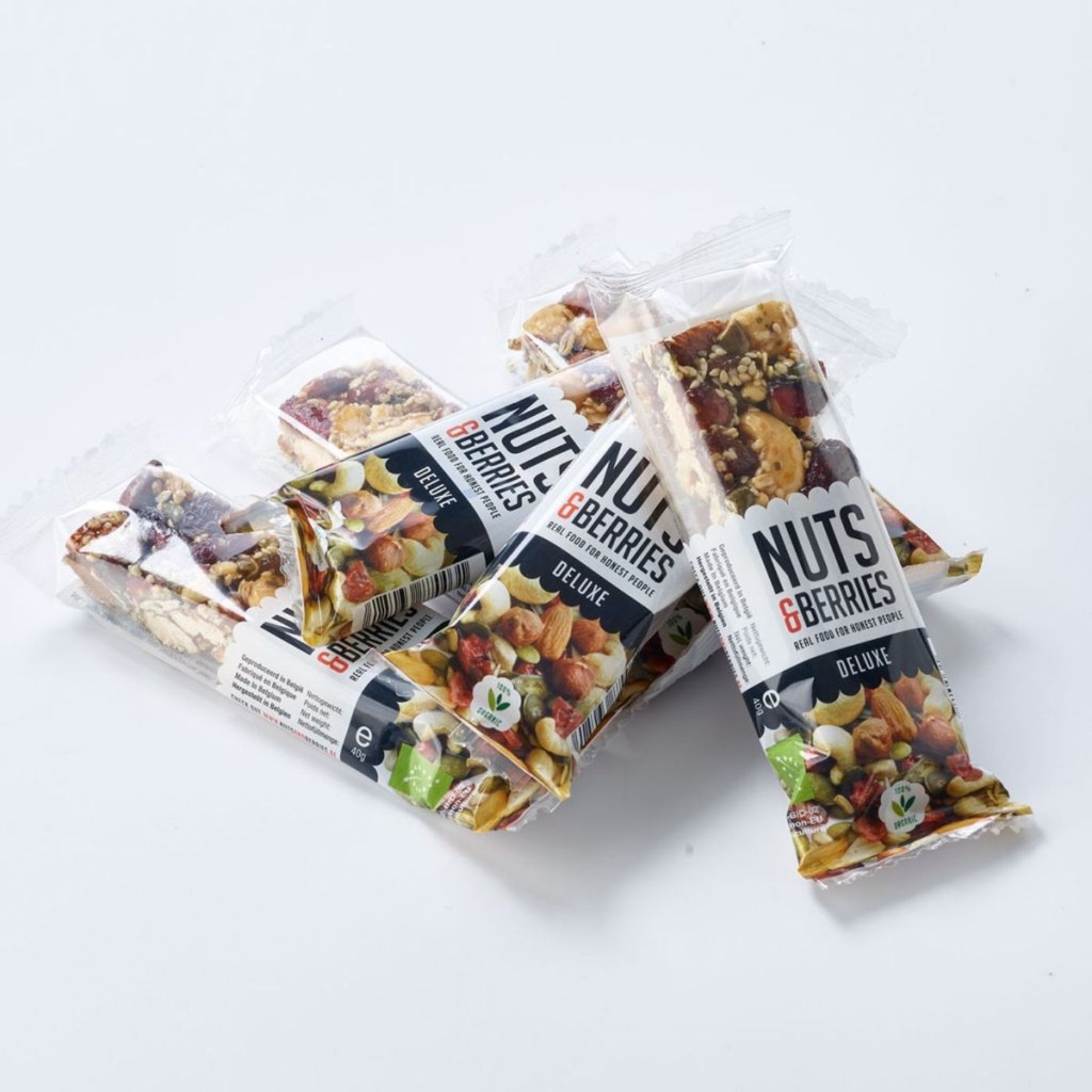 NUTS & BERRIES energy bar Deluxe bio 40g