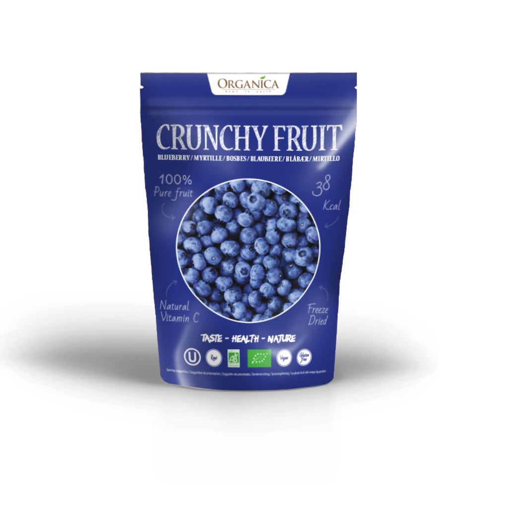 ORGANICA crunchy fruit myrtille 16g