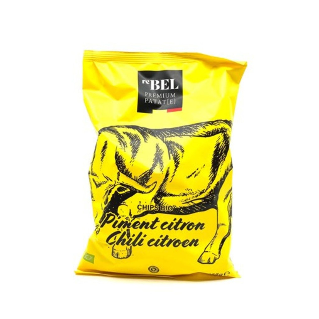ReBEL chips premium & bio - piment citron 125g