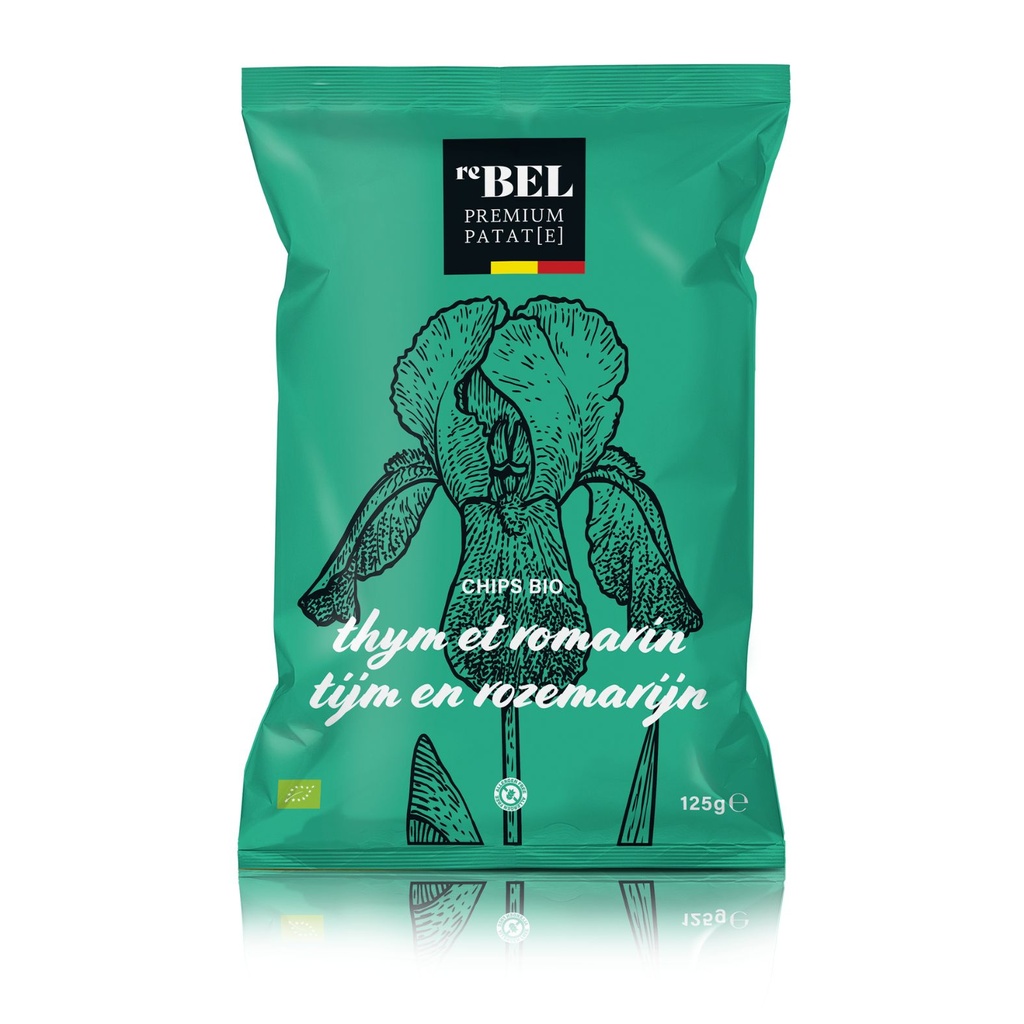 ReBEL chips premium & bio - thym/romarin 125g