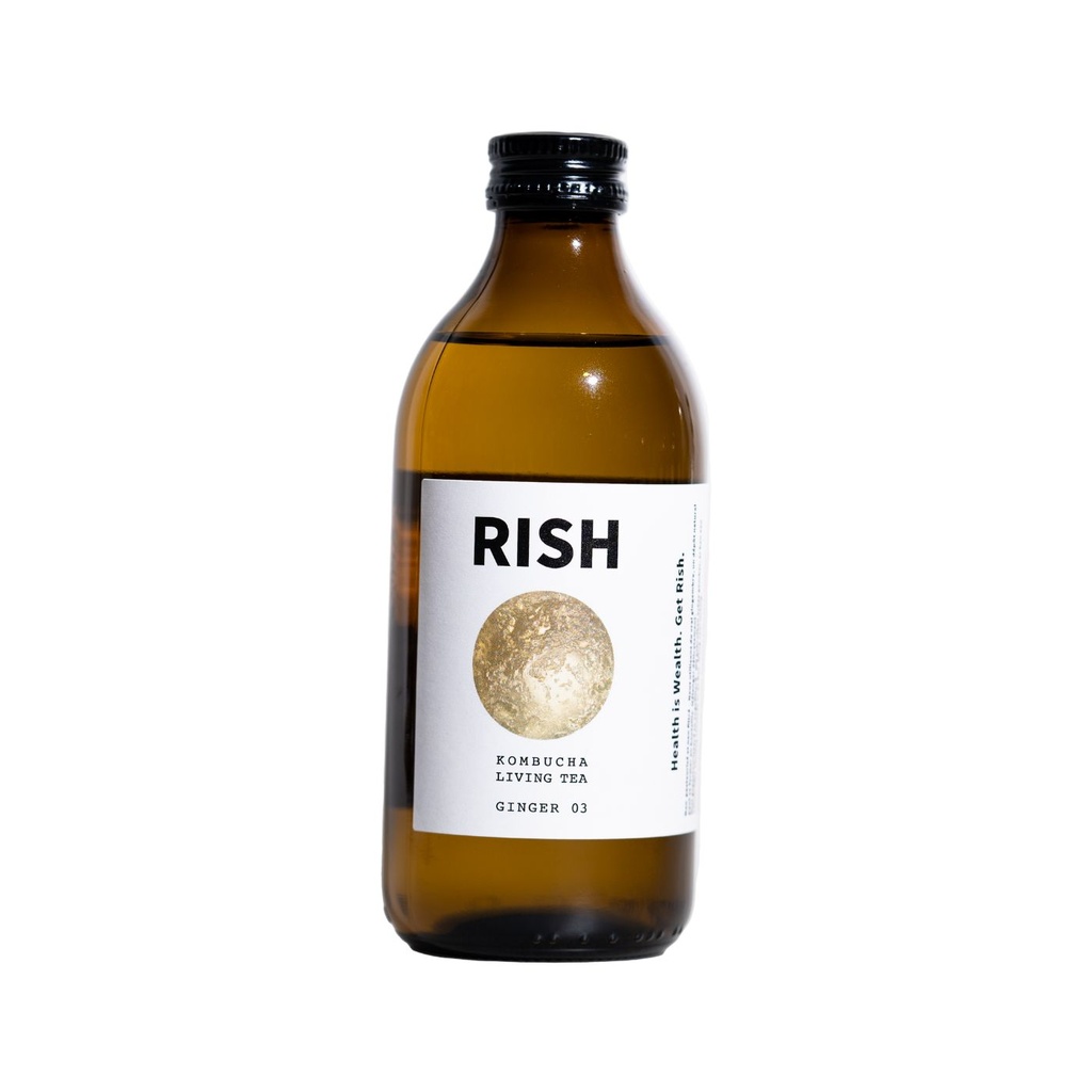 RISH kombucha BIO - gingembre 330ml