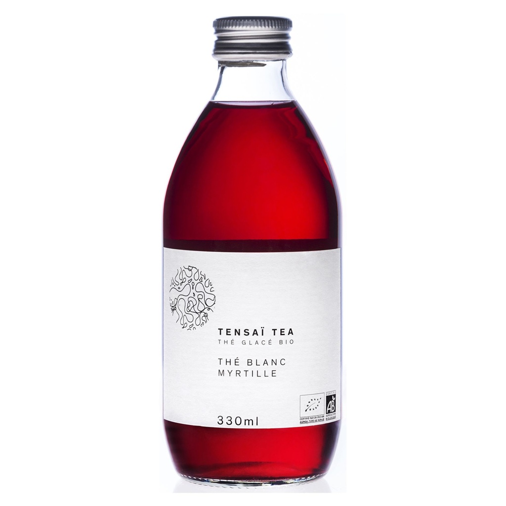 TENSAÏ TEA  thé blanc bio à la myrtille 330ml