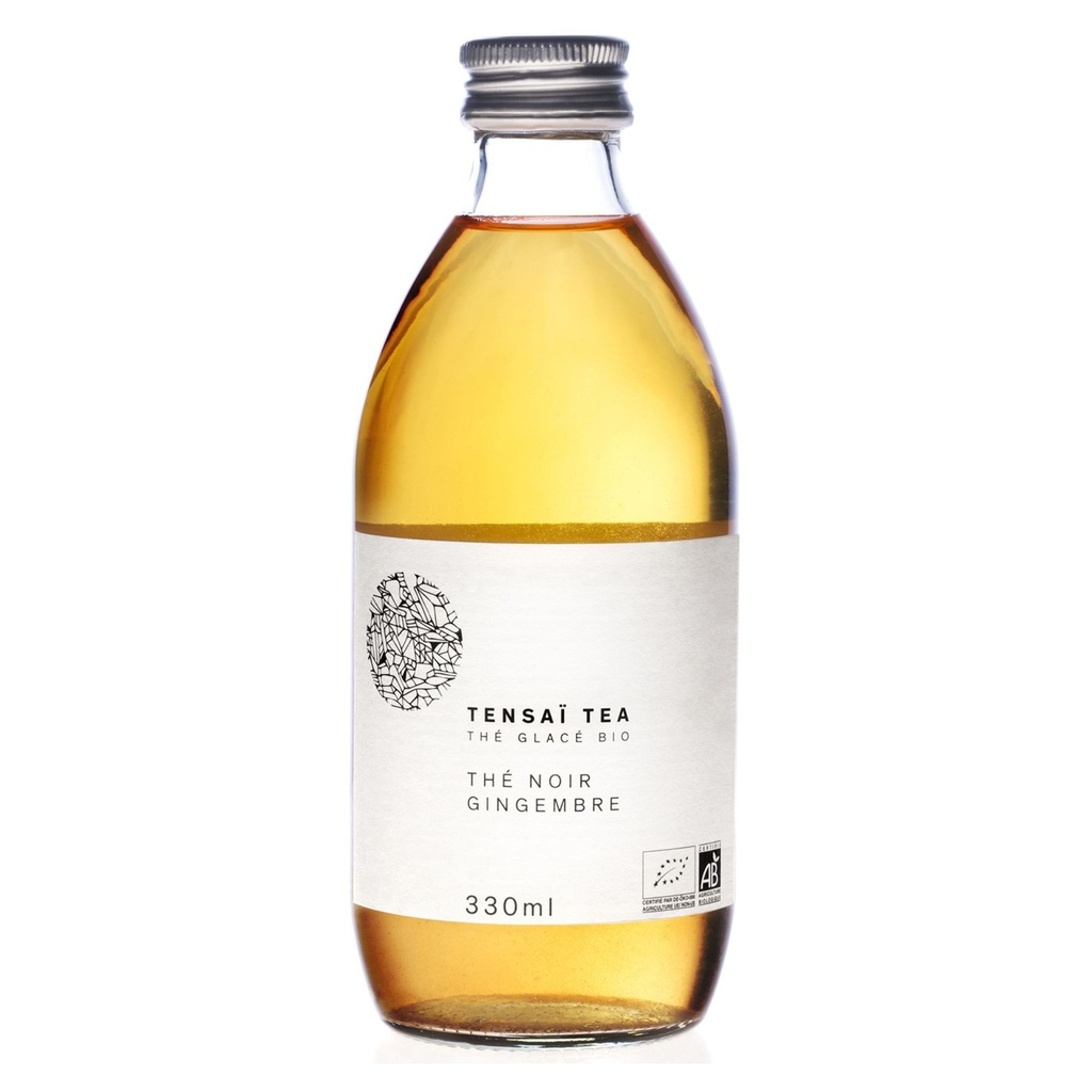 TENSAÏ TEA  thé noir bio au gingembre 330ml