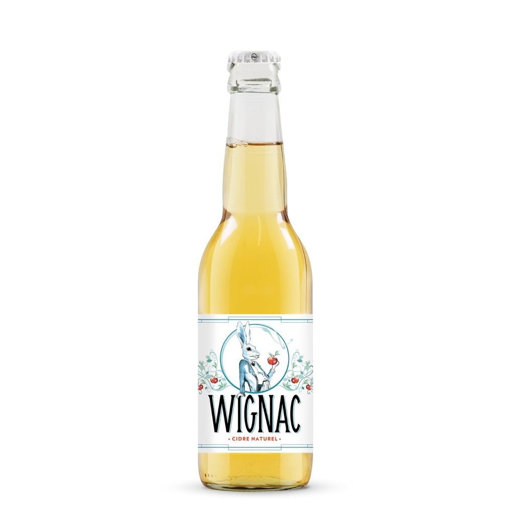 WIGNAC cidre naturel bio 330ml