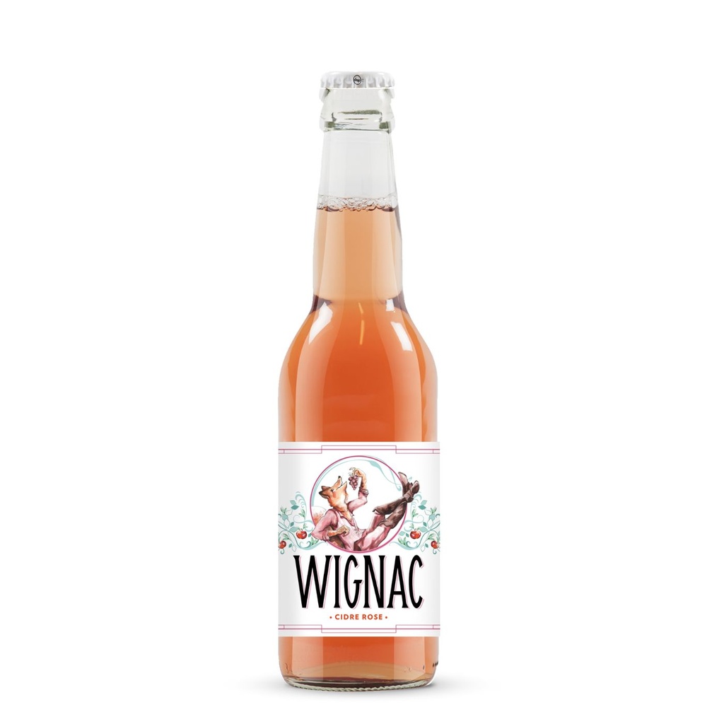 WIGNAC cidre rosé bio 330ml