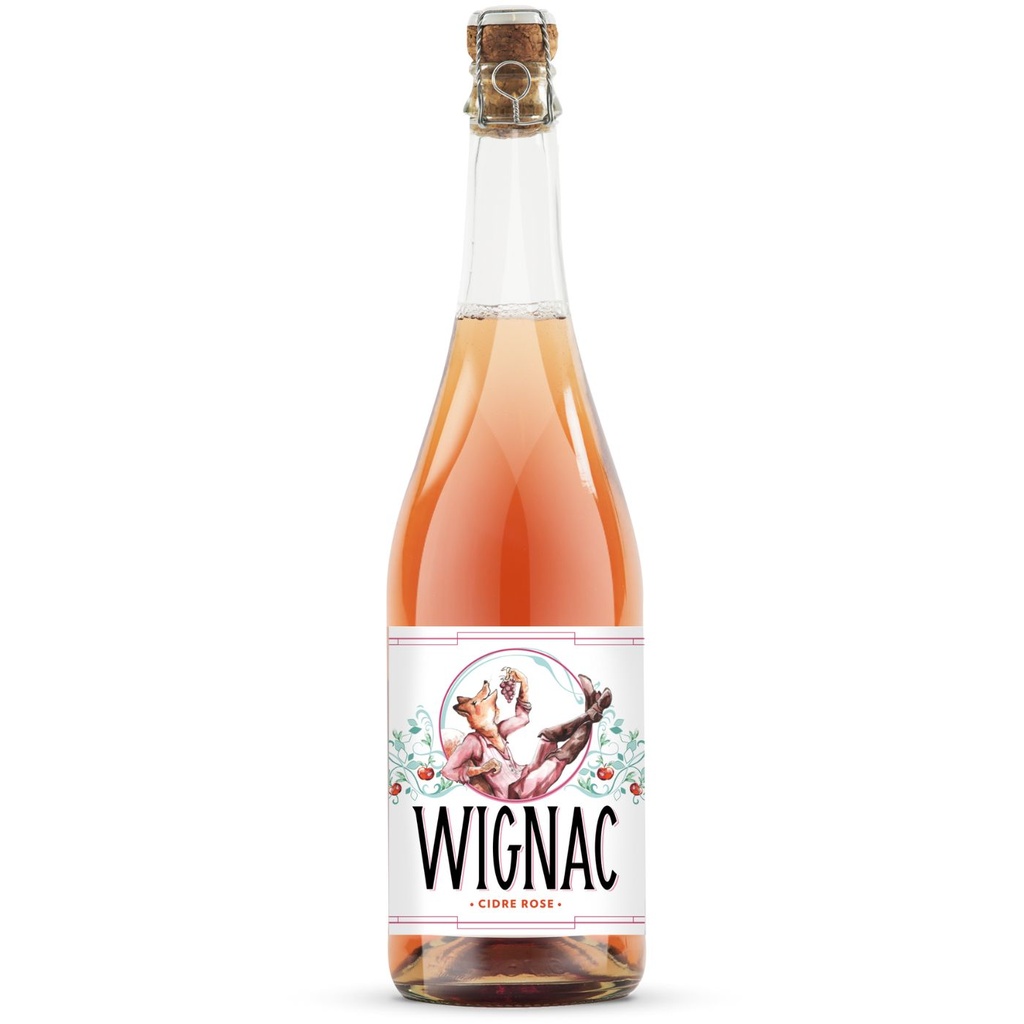 WIGNAC cidre rosé bio 750ml