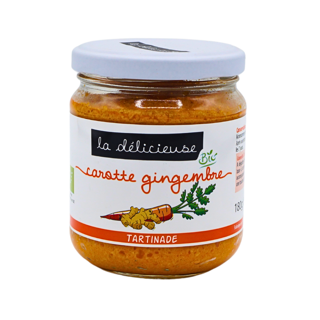 LD Tartinade Carotte Gingembre bio 180g