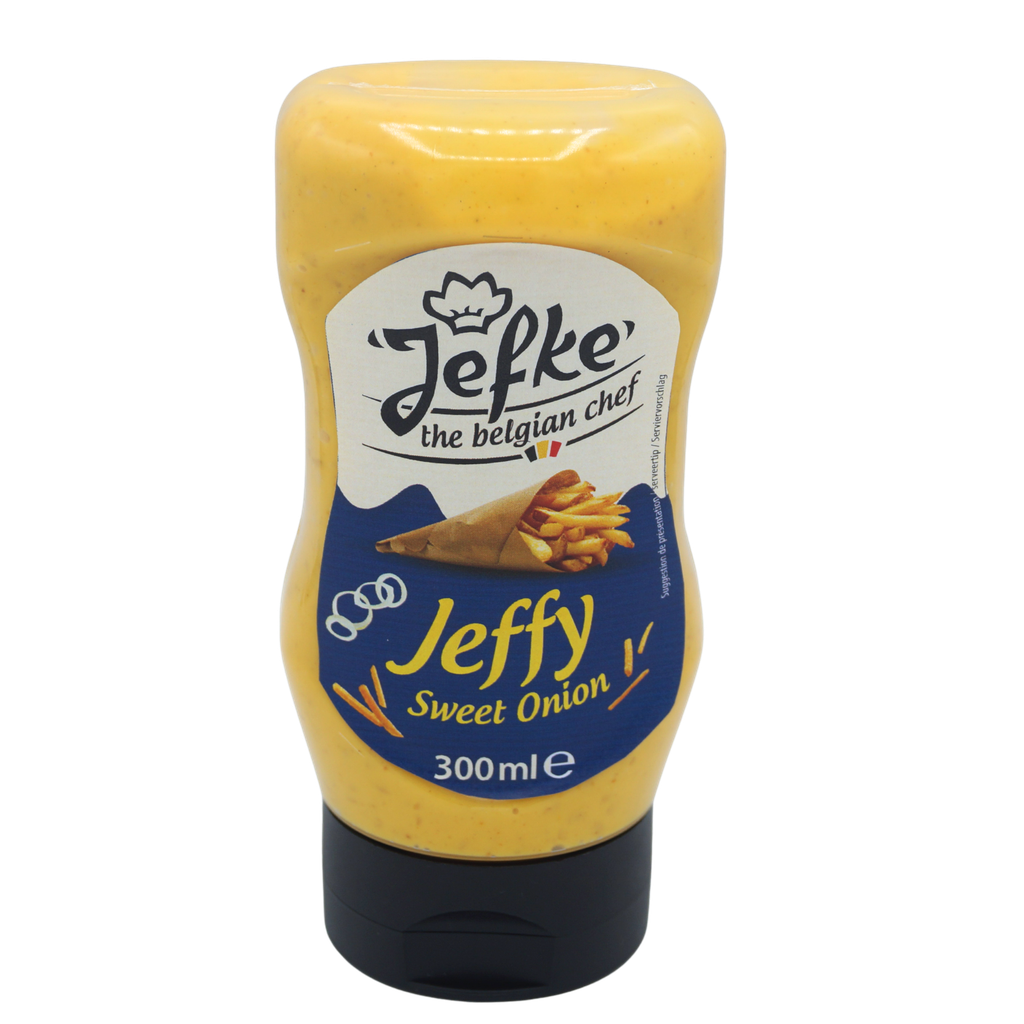 JF SAUCE JEFFY SQUEEZE 300ML