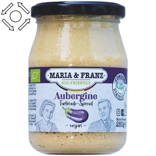 ​MF Aufstric Aubergine 250g