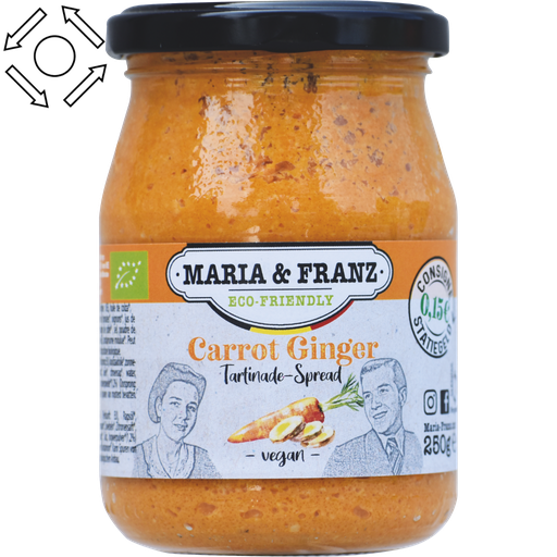 ​MF Aufstrich Karotte Ingwer 250g